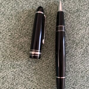 Montblanc Meisterstück Platinum-Coated Le Grand Rollerball Pen